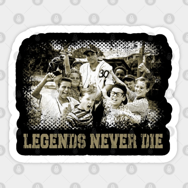 The Sandlot Legacy A Classic For Generations T-Shirt Sticker by Mandala Flowers